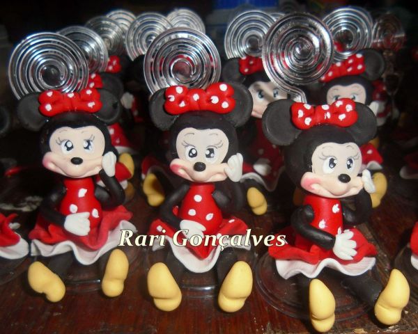 Minnie com porta recado